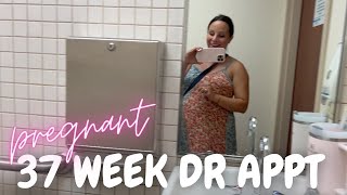 37 WEEKS PREGNANT DOCTOR APPOINTMENT | strep B test