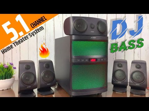 F&d f5060x 5.1 home theater music system