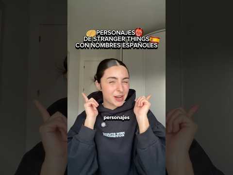 COMO SE LLAMARÍAN LOS PERSONAJES DE STRANGER THINGS SI TUVIERAN NOMBRES ESPAÑOLES 🇪🇸👹🧇