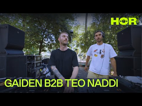 GAIDEN B2B TEO NADDI | HÖR @ DECIBEL OPEN AIR - 6-7 September  / 2025