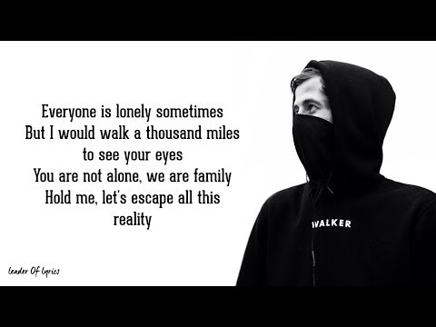 Alan Walker - UNITY (Lyrics) ft. Walkers