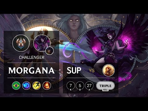 Morgana Support vs Leona - BR Challenger Patch 9.24