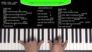 I Am Not Alone - Kari Jobe - How to Play on the Piano