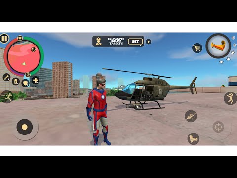 Rope Hero Vice Town NEW UPDATE - New Superhero Powers - Android GamePlay FHD #11