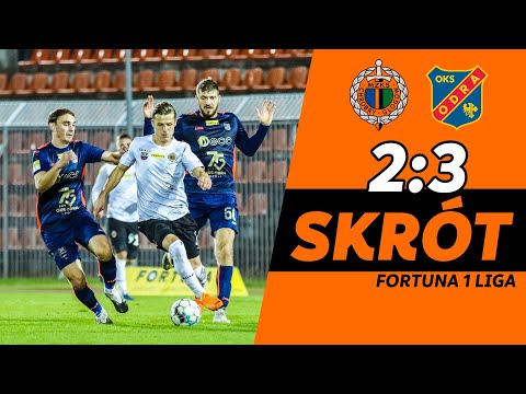 FORTUNA 1 LIGA: Chrobry Głogów - Odra Opole 2:3 (skrót)
