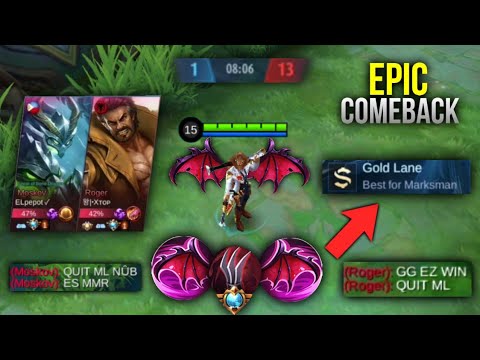 CLINT IS THE NEW ARGUS!! THIS BROKEN BUILD WILL MAKE CLINT INVINCIBLE! EPIC COMEBACK GAMEPLAY - MLBB
