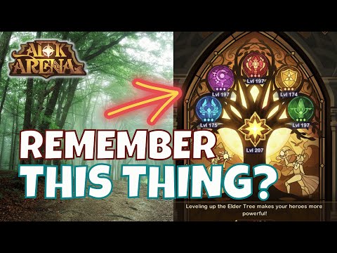 HOW DO YOU BUILD THE ELDER TREE? [FURRY HIPPO AFK ARENA]