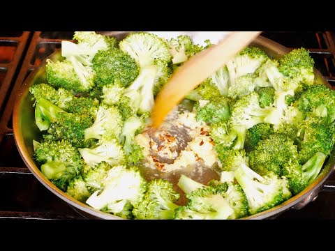 Garlic Broccoli with Lemon and Chili