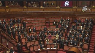 Senato, standing ovation per Liliana Segre alla prima seduta della XIX legislatura
