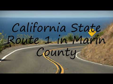 How to pronounce California State Route 1 in Marin County in English?