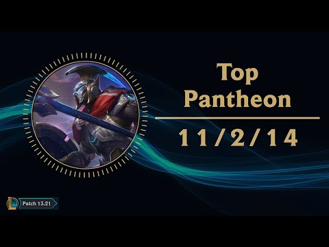 Pantheon Top vs Kennen KR Challenger Replay Patch 13.21