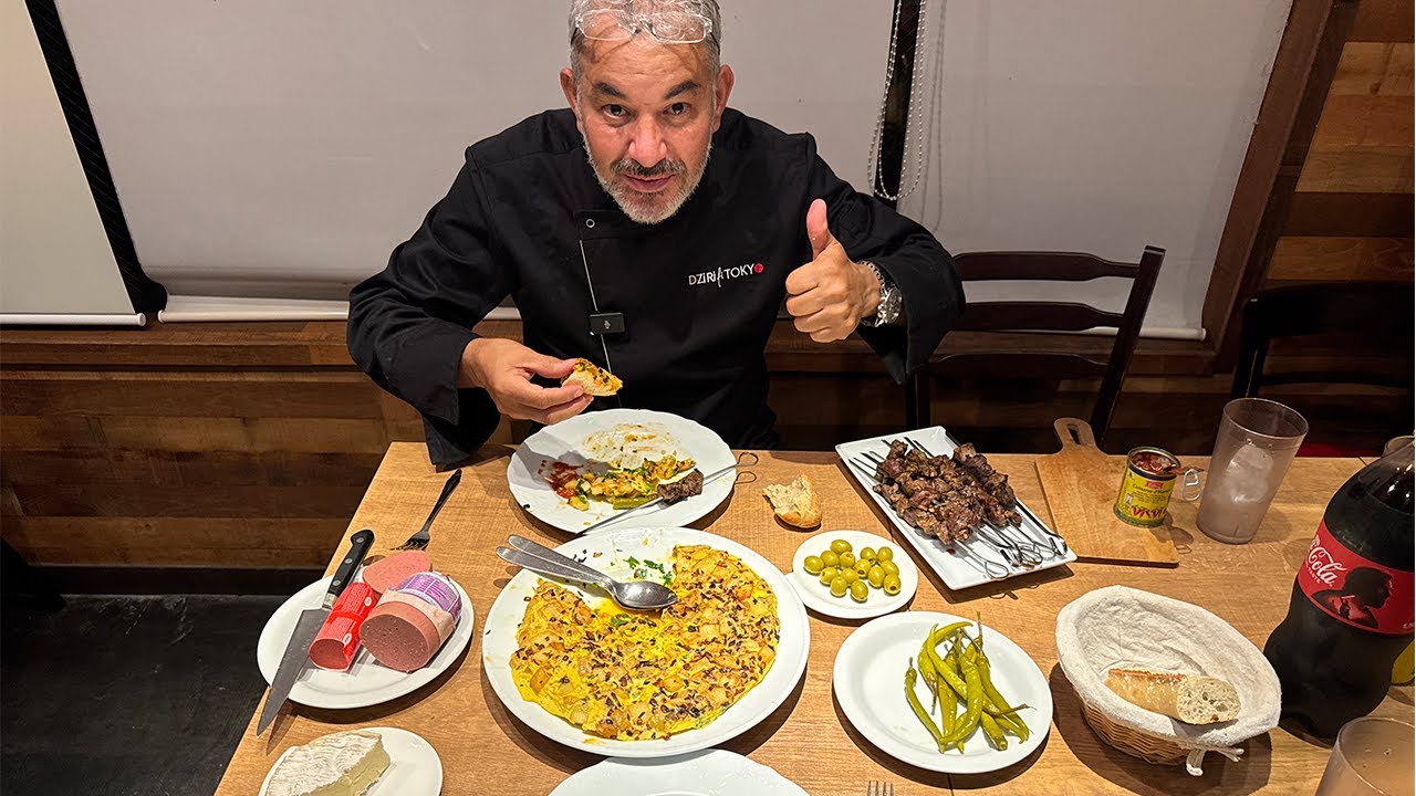 FRITES OMELETTES - ‏الطاولة الجزائرية في طوكيو !!!