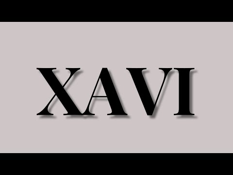 How to Pronounce Xavi in English
