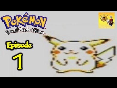Let's Play Pokémon Yellow - Part 1 - I Choo Choo Choose You