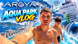 AROYA CRUISES AQUA PARK! 😱 Dev Gemideki Su Parkını Denedik !