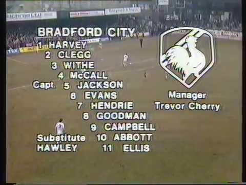 Bradford City 1 Gillingham 1 3rd division 1985