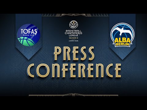 Tofas Bursa v ALBA BERLIN - Press Conference | #BasketballCL 2025-26