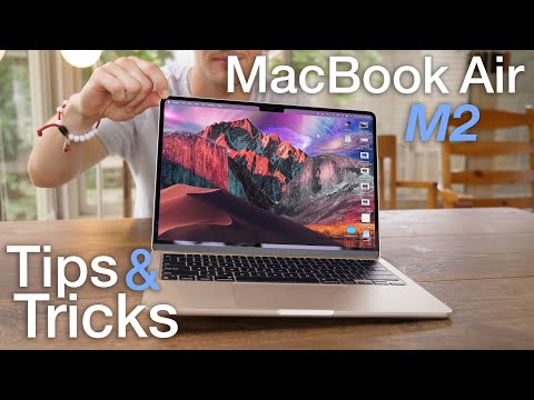 How to use M2 MacBook Air + Tips/Tricks!