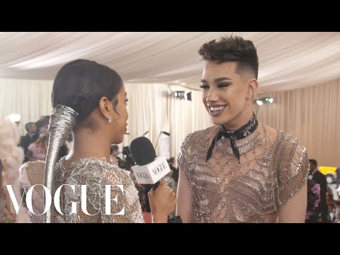 James Charles on Going Outside His Comfort Zone for the Met Gala | Met Gala 2019 With Liza Koshy