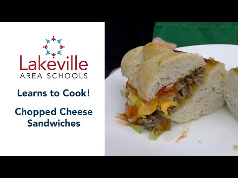 Learn to Cook: Chopped Cheese Sandwich