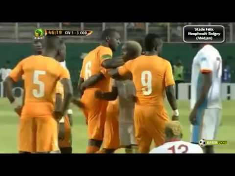 Ivory coast Vs DRC,  Cote d'ivoire Versus DR Congo AFCON 20 January 2017 Live Match Streaming Online