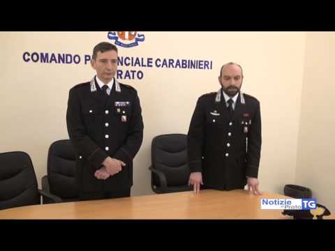 2017-03-09 PRATO - RAPINA CON PISTOLA A FIORAIO, FERITO FRATELLO TITOLARE