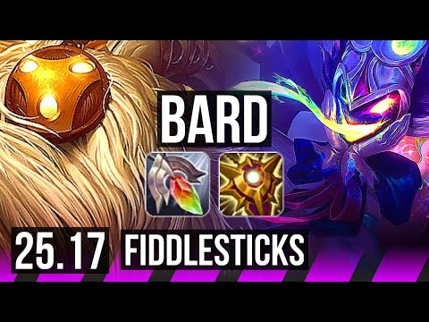 BARD & Jhin vs FIDDLESTICKS & Yunara (SUP) | 7/1/26 | KR Master | 25.17