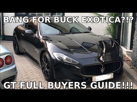 The Greatest “Car Guy” bargain in the World - Maserati Granturismo Full review and Buyers guide 