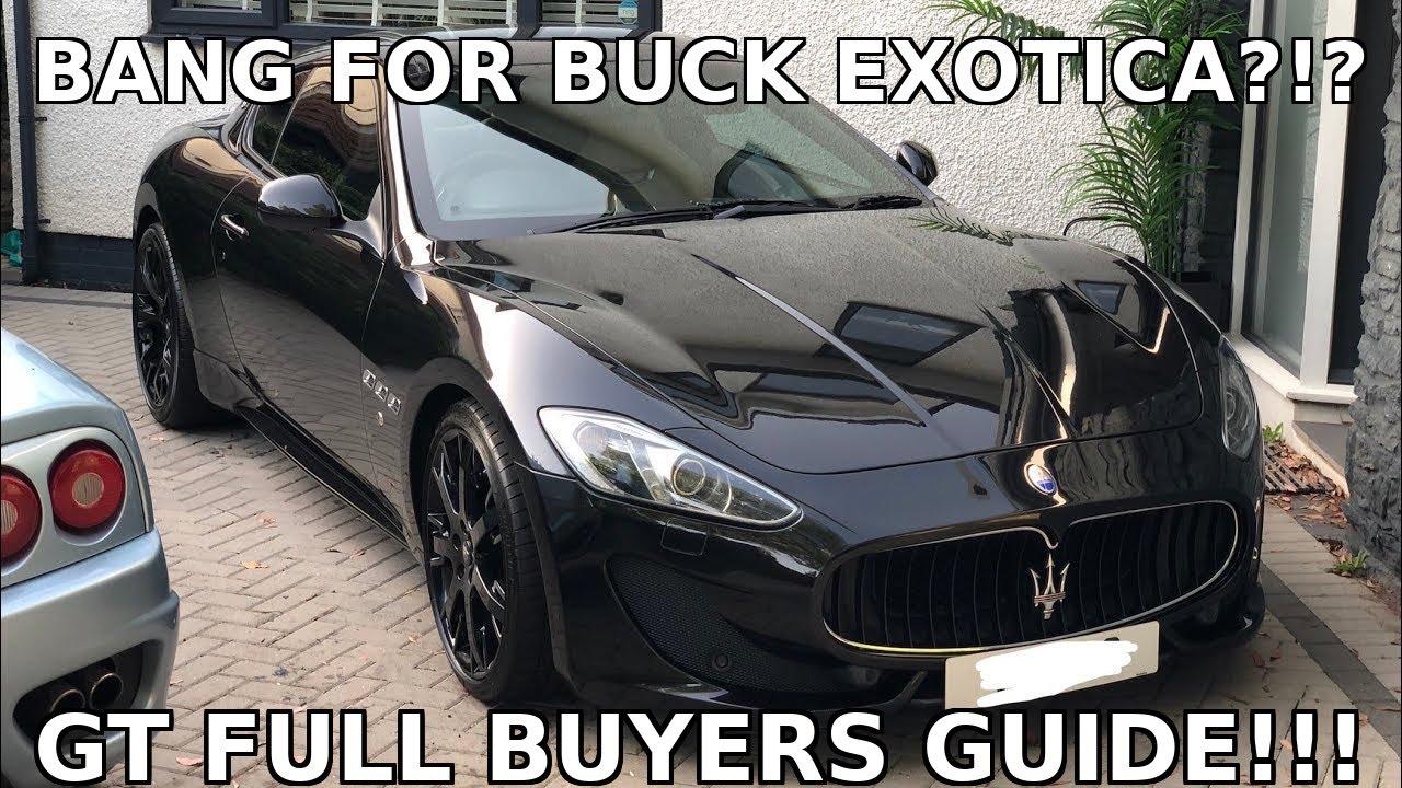 The Greatest “Car Guy” bargain in the World - Maserati Granturismo Full review and Buyers guide 