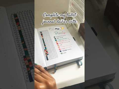 Almost done with my year in pixels for June✨ #bujo #bulletjournal