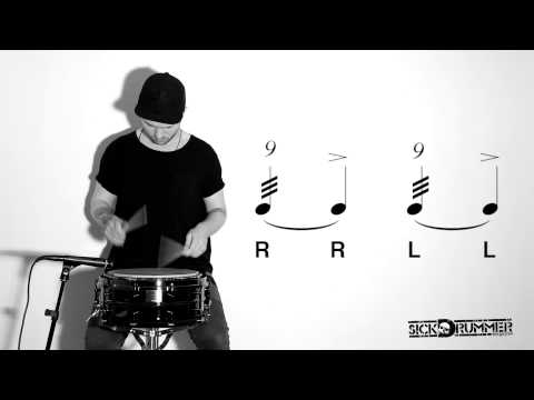 Sick Drummer Rudiment Series: 10. Nine Stroke Roll