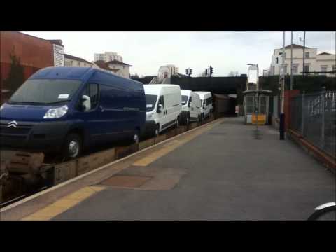 EWS 66112 Passes through Lawrence Hill Working 6X52 - 04/04/2013