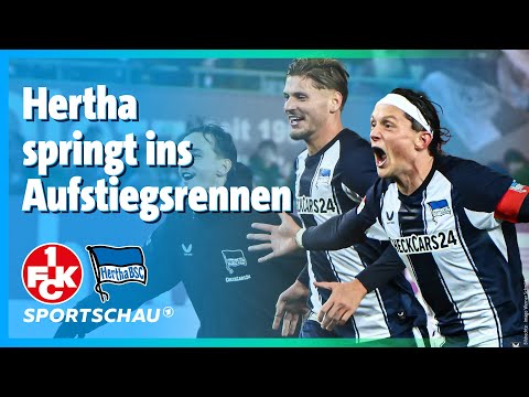 1. FC Kaiserslautern - Hertha BSC Highlights 2. Bundesliga, 12. Spieltag | Sportschau Fußball