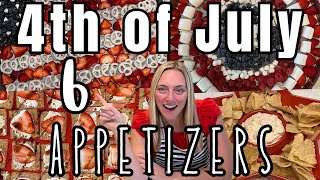 6 Easy & Delicious 4th of July Party Appetizers! | Molly Purcell | Molly Makes it Easy