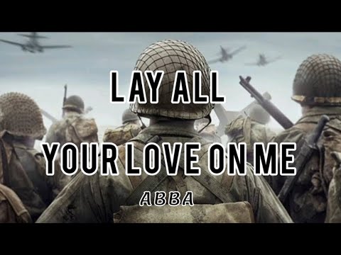 Lay All Your Love On Me-ABBA (slowed-Reverb)