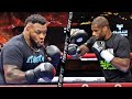 Daniel Dubois vs Jarrell Miller • MEDIA WORKOUT COMPARISON