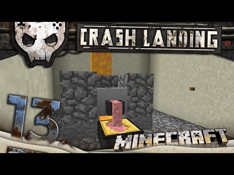 Minecraft Crash Landing 1080p Ep 13: Melting Metal