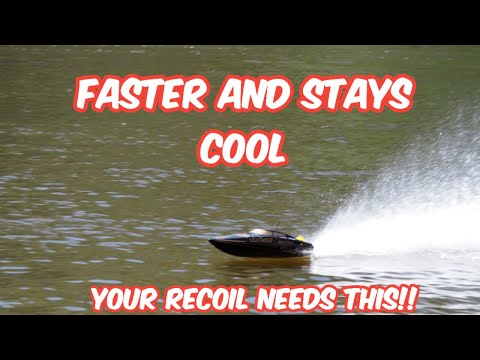 Proboat Recoil bone stock 25% speed increase with RCBB upgrade prop on 3s