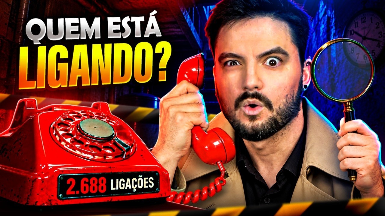 DETETIVE DE MISTÉRIOS! EM CLIMA DE  HALLOWEEN