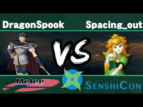 [MELEE] Dragonspook (Marth) vs. spacing_out (Peach) -- Senshicon 2016