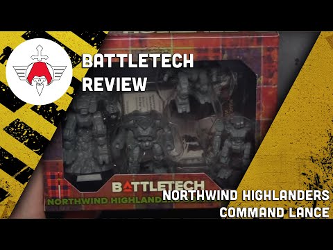 Battletech: Northwind Highlanders Command Lance Unboxing