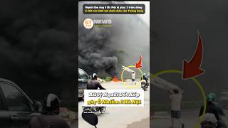 Xử lý Người Đốt Xốp gây Ô Nhiễm ở Hà Nội