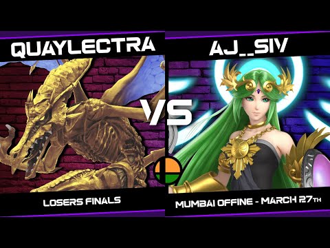 Quaylectra (Sephiroth/Ridley) vs aj__siv (Palutena) - Quaylectric Qronicles Mumbai - Losers Finals