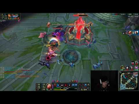 [Challenger Solo Q] Vlad fights enemy team twice in their base