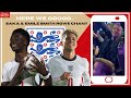 🎵 England fans sing SAKA AND EMILE SMITH ROWE chant | San Marino 0-10 England