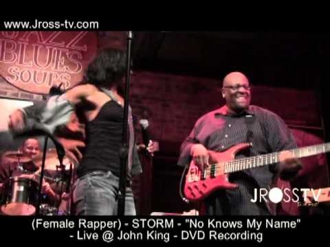 James Ross @ (Rapper) STORM - "Nobody Knows My Name" John King DVD Recording www.Jross-tv.com