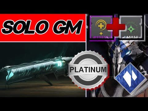 WITHERHOARD STRAT For: The Devil's Lair SOLO GM/Grandmaster Nightfall (PLATINUM) - Destiny 2 Warlock