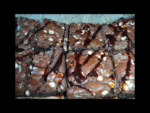 #mouthwatering_chocolate_fudge_brownies
