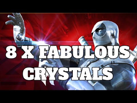 MCOC - 8 X Fabulous Crystals | PlatinumPool hunting | INSANE LUCK WoW!