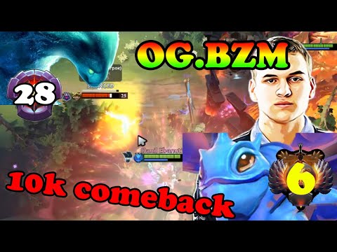 OG.BZM DOTA PRODIGY SUPER HARD GAME PUCK VS MASTER TIER MORPHLING INSANE COUNTER PLAYS | DOTA2ORBS